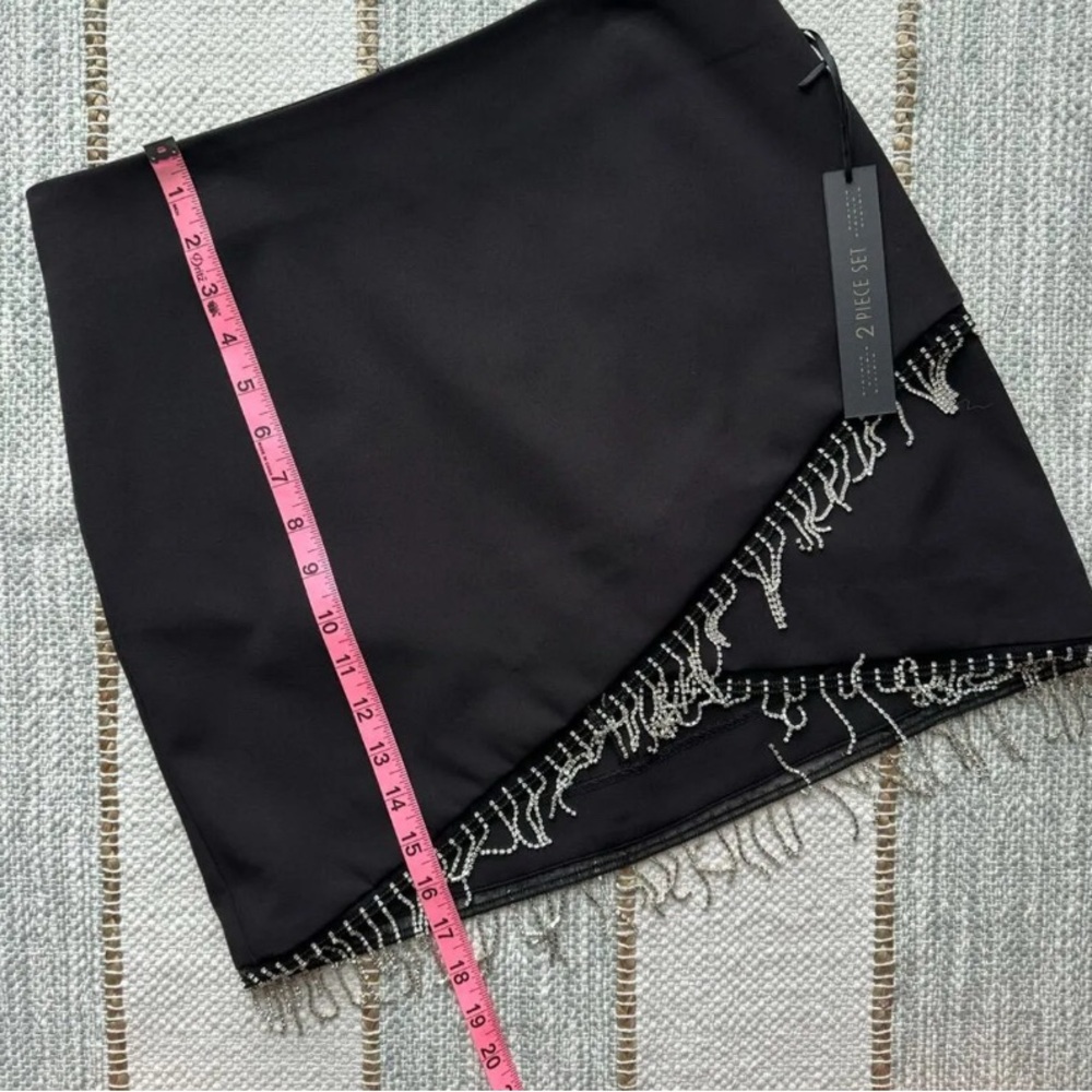 NWT House of Harlow Rhinestone blazer set - Picture 9 of 10